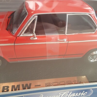 1:18 Diecast Anson Bmw 2002 Tii Orange Car Model Anson