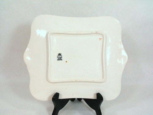 Vintage Chintzware White Floral Chintz Crown Ducal Ware England Plate - Picture 6 of 7