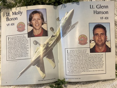 2x Vintage Naval Aviation News Jul-Aug & Nov-Dez 1999 VF-101 Tomcat Pilots, Index - Bild 8 von 9