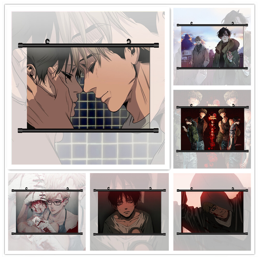 Killing Stalking Oh Sangwoo Yoon Bum anime Manga Wall Poster Scroll | eBay Killing Stalking Oh Sangwoo Yoon Bum anime Manga Wall Poster Scroll | eBay