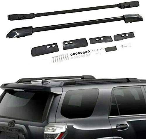 2 Stück passend für 2005-2020 Toyota 4 Läufer Dachschiene Gestell Seitenschiene Schienenhalter  - Bild 1 von 6
