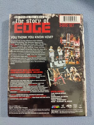 エッジ/WWEⓇエッジ ユー・シンク・ユー・ノウ・ミー〈3枚組〉 NEW SEALED WWE YOU THINK YOU KNOW ME? THE STORY OF EDGE DVD