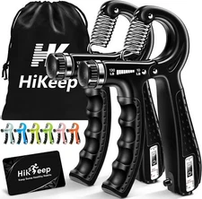 Grip Strength Trainer, Extended Version for All Hands, Adjustable Set of 2PACK