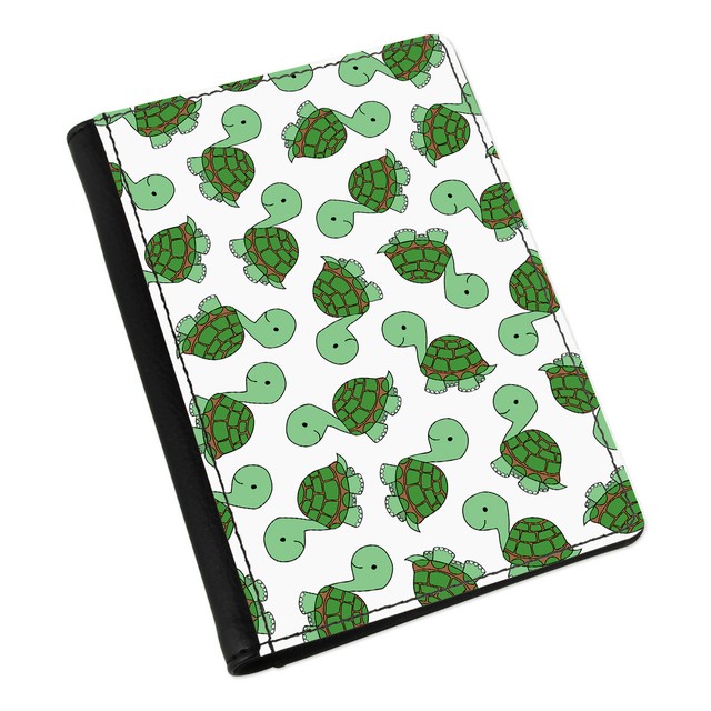 TURTLE TORTOISE PATTERN HOLDER WALLET COVER UK EU UNIVERSAL - Animal Cute Funny TURTLE TORTOISE PATTERN HOLDER WALLET COVER UK EU UNIVERSAL - Animal Cute Funny