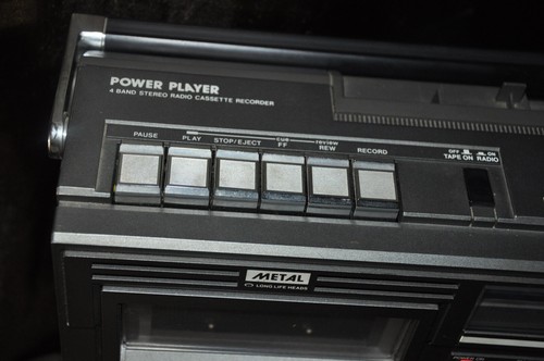 Vintage Magnavox D8443 Boombox 80s Ghetto Blaster FOR PARTS / REPAIR - Picture 3 of 24