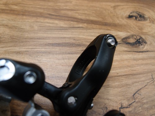 2001 MTB front derailleur Shimano FD-M571 Deore LX made in Japan 31.8 mm bottom - Picture 9 of 11