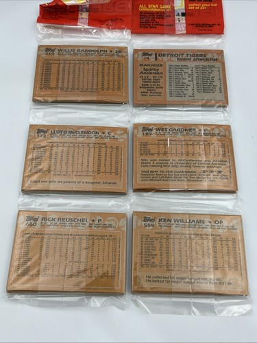 8 Topps Sealed Cello Rack Packs 1988 Devon White Rookie Mike Schmidt HOF - Picture 5 of 9