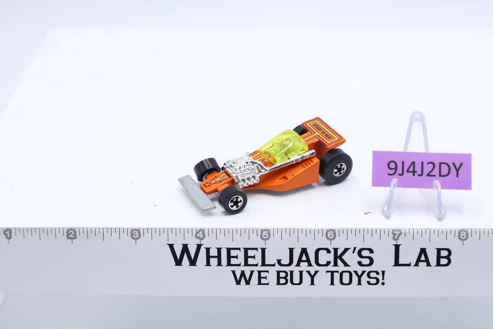 Land Lord 风火轮黑墙压铸橙色 1981 年美泰街道整洁 — 第 3/4 张图片