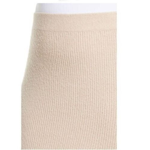 Falda midi suéter dividido talla grande Leith para mujer en bronceado memorias 1X precio de venta sugerido por el fabricante 59 USD - Imagen 4 de 6
