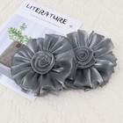  2Pcs Creative Sun Flower Shaped Curtain Buckles Delicate Lace Curtain Clips