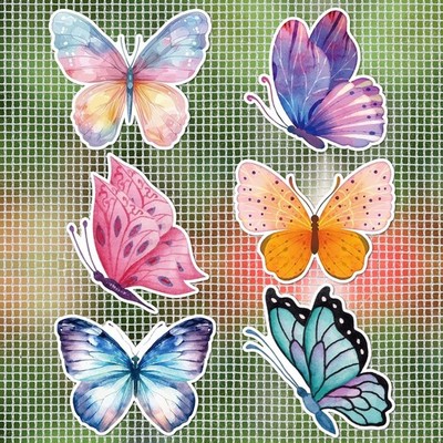 Magnet Screen Door Magnets Decorative, Flexible Double Sided Screen Door Deca