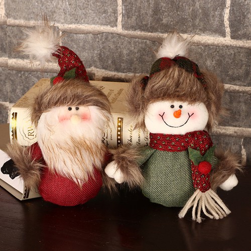 Christmas Tree Hanging Plush Ornament Holiday Xmas Decoration Kids Gift Toy - Picture 1 of 14