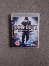 Call of Duty: World At War PlayStation 3 Pre Owned Good Condition No Manual