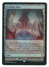 FOIL  Scalding Tarn  - ZENDIKAR EXPEDITIONS -  englisch  (near-mint +)  Full Art