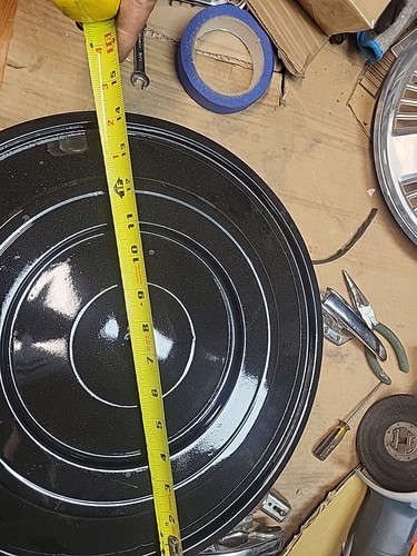 60s 70s Mopar 14.5 X 4in H Hipo Air Cleaner Housing 4.25 In Carb - Bild 2 von 12