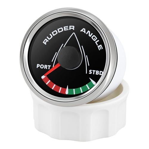 52mm Marine Boat Rudder Angle Indicator Gauge Meter 0-190 ohms W/ Mating Sensor - Imagen 8 de 19