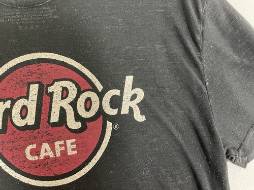 Hard Rock Cafe San Antonio Gray Medium Cotton T Shirt See Through Material - Picture 5 of 8