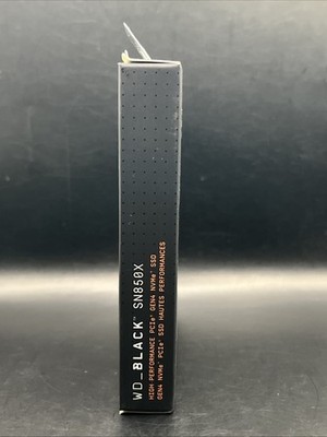Western Digital WD_BLACK SN850X 4TB NVMe Internal SSD