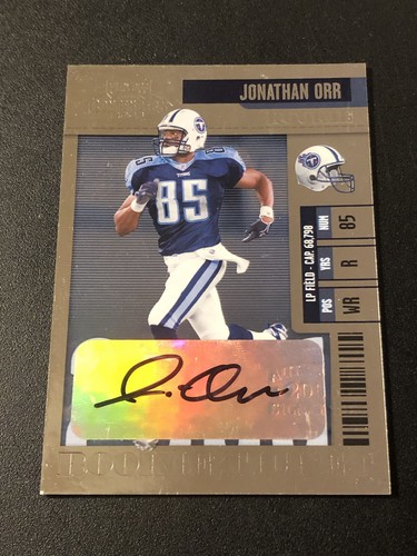2006 Playoff Contenders Jonathan Orr #121 Rookie Auto RC - Picture 1 of 2