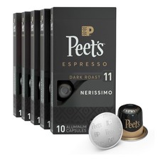 Dark Roast Espresso Capsules Compatible with Nespresso Original Machine 50 Count