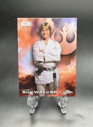 2025 Topps Chrome Star Wars - RayWave Refractor - #83 Luke Skywalker - Bild 1 von 2