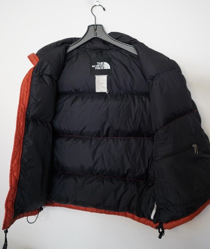 The North Face 700 Goose Down Puffer Vest Nuptse vtg Men M Hidden Hoody - Picture 7 of 9