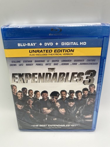 The Expendables 3 (Blu-Ray+DVD) Unrated Edition Lionsgate 2014 - Picture 1 of 5