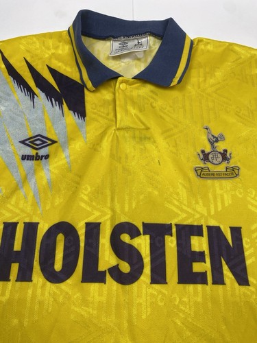 CAMISETA DE FUTBOL DE VISITANTE VINTAGE TOTTENHAM HOTSPUR 1991 1994 1995 UMBRO - Imagen 15 de 20
