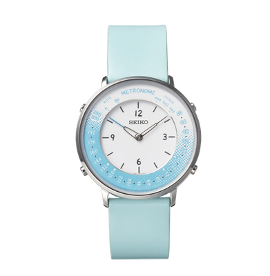 SEIKO Metronome Watch SMW004B Casual Line Blue Silver w/ Box