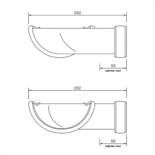 FloPlast Half Round Gutter - Picture 2 of 22