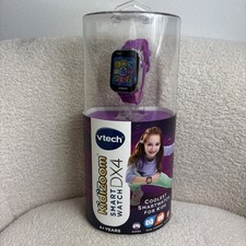 VTech KidiZoom Smartwatch DX4 - Purple: Sensory Development, Teaching Aid,