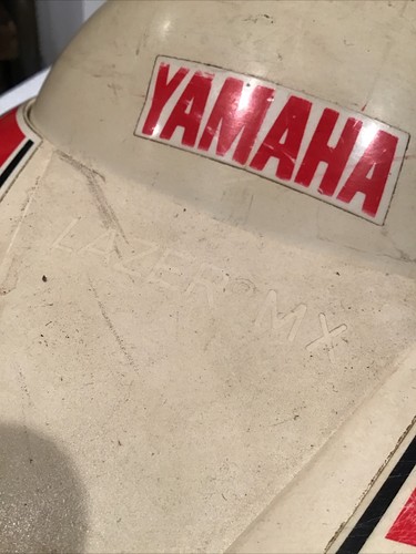Vintage Yamaha Lazer MX Motorcycle Motocross ATV Helmet Full Face sz M Hallman - Picture 8 of 12