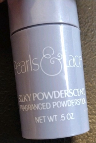 Vintage Pearls And Lace Powder Stick New Old Stock .5 Ounce - Picture 2 of 5