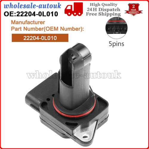 Medidor sensor de flujo de aire de masa MAF para Yaris Corolla Landcruiser Hilux Hiace 2.5 3.0 - Imagen 7 de 9
