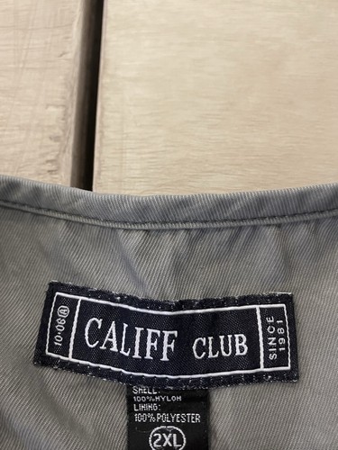 CALIFF Club Weste Abenteuer/Sportler Taschen 2XL Angeln/Wandern grün - Bild 3 von 3