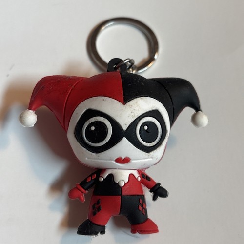 Harley Quinn Vinyl Figurine Collectible Keychain Backpack Clip JAP240211/TB - Picture 2 of 5