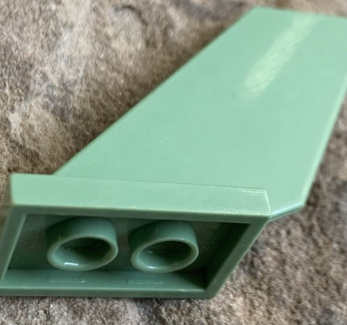 Lego Medium Azure (Blue) Airplane Tail Support. 2 Total Parts - Picture 3 of 3