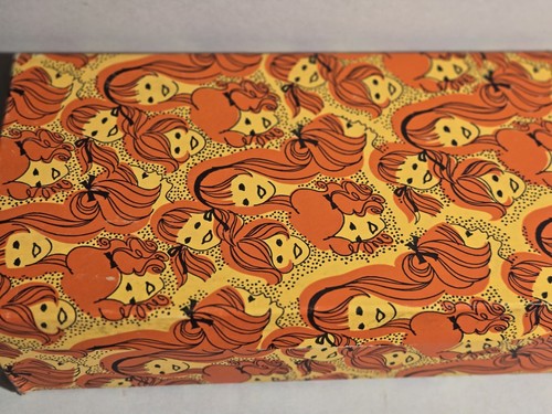 Vtg Empty Shoe Box Girls FLIPS Brown Shoe Co Storage Prop 60's MOD BOX ONLY - Picture 2 of 16