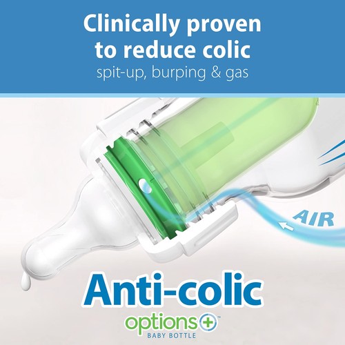 Dr. Brown's Natural Flow Anti-Colic Feeding Set Pump & Store Blue 6m+ - Picture 3 of 8