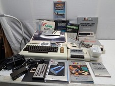 COMMODORE VIC 20 Bundle Vic-1525 Printer C2N Cassette CordsGuides Powers On READ
