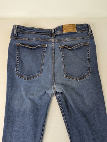 C&A Jeans Super Skinny Damen Gr. 36 Blau Distressed Denim - Bild 15 von 19