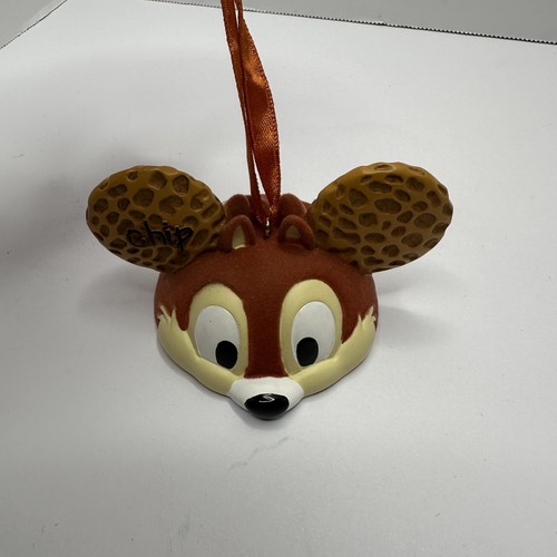 Cappello Orecchio Disney Parks Chip o Dale Ornamento Natale LE 6500 Artista Firmato Nuovo con etichette - Foto 4 di 7