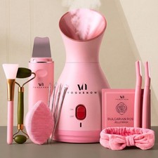 At-Home Facial Steamer Spa Kit with 17 Essential Tools for Skincare  Relaxation