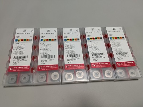 50 pcs Tungaloy carbide inserts: SWMT13T3AFPR-MJ AH130 - Picture 2 of 3