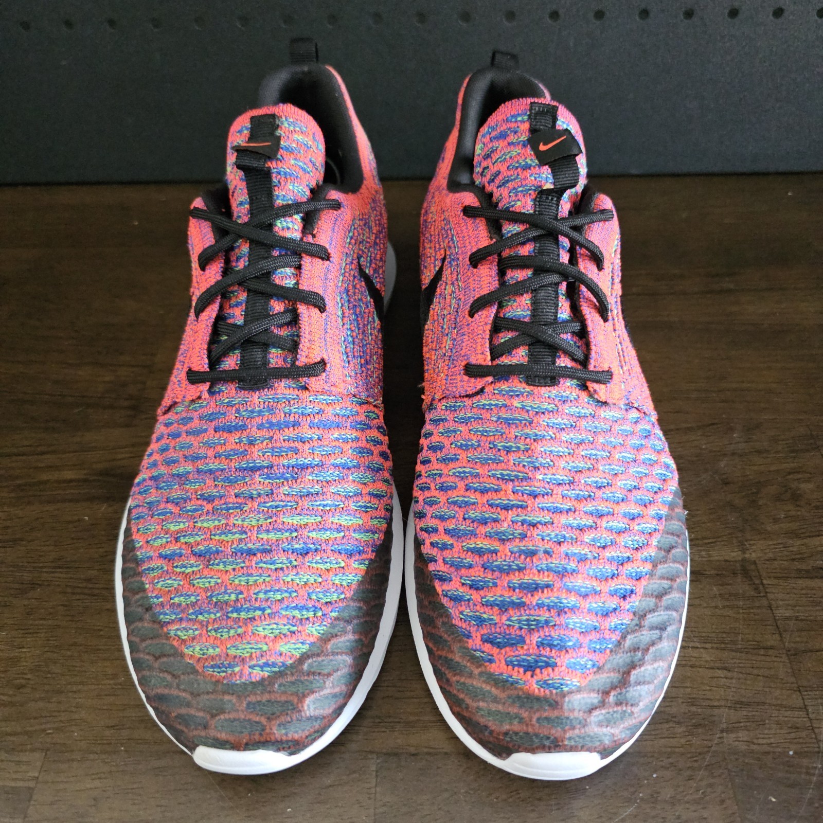 Nike Roshe Run AIR MAX NM Flyknit SE Trainer Shoes Mens 10 816531-600 Crimson