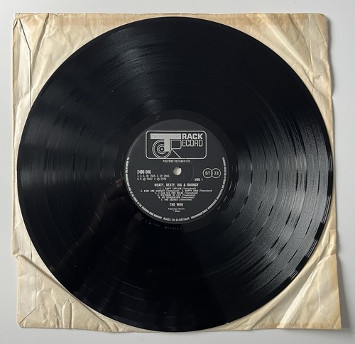 THE WHO meaty beaty big and bouncy. Vinyl LP Record, greatest hits. VG/EX - Picture 5 of 6