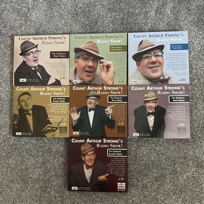Count Arthur Strong Strong's Radio Show! The Complete Series 1-7 Free Postage 