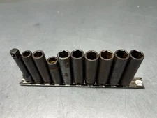 Proto 3/8" Drive 10 Piece Deep Impact Sockets, Read description