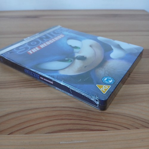 Sonic the Hedgehog 4K ULTRA HD + Blu-Ray Limited Edition Steelbook NEW Rare - Picture 5 of 8