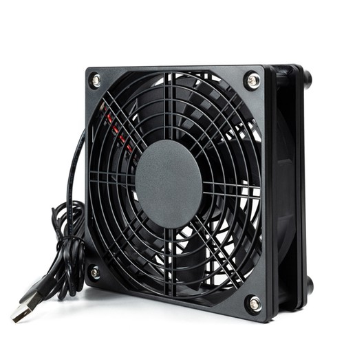 Computer Case 5V USB Cooling Fan for DIY Cooling Ventilation Exhaust Projects - Zdjęcie 9 z 12